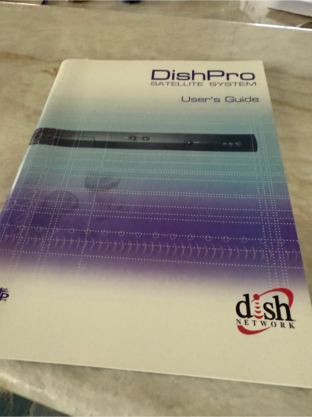Dish Network DishPro Satellite System User's Guide - White/Purple